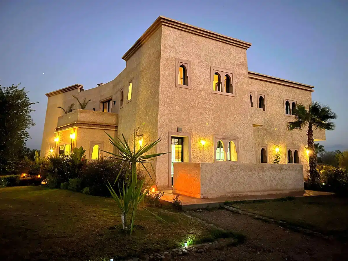 le-jasmin-de-marrakech-restaurent1 Le Jasmin de Marrakech : Maison d’hôte à Marrakech  