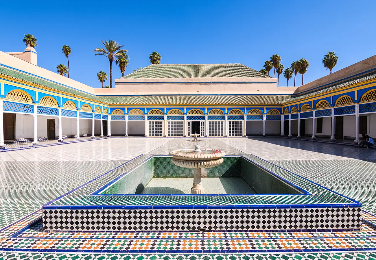 Le-palais-de-la-Bahia Sortir à marrakech  
