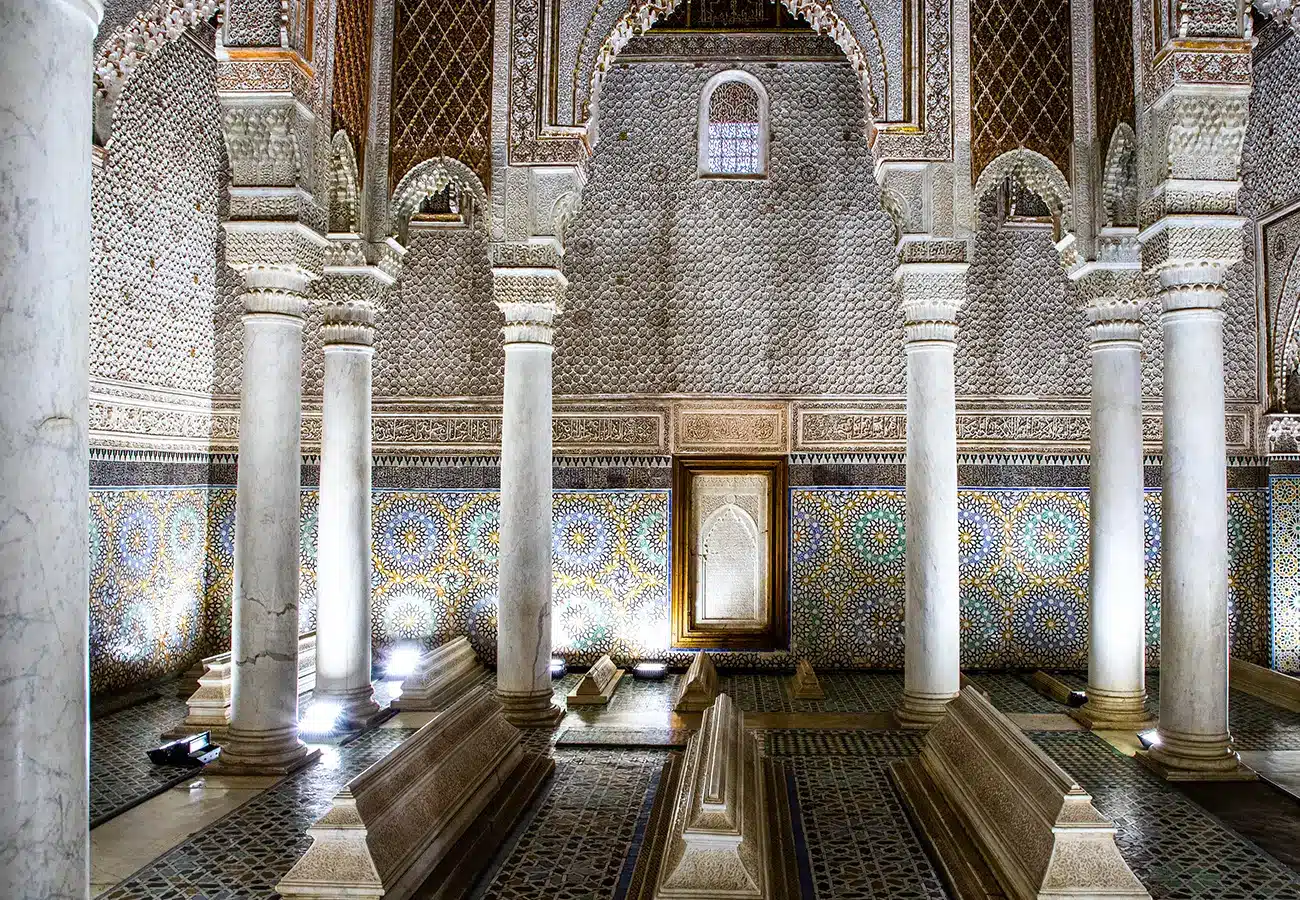 Les-tombeaux-Saadiens Sortir à marrakech  