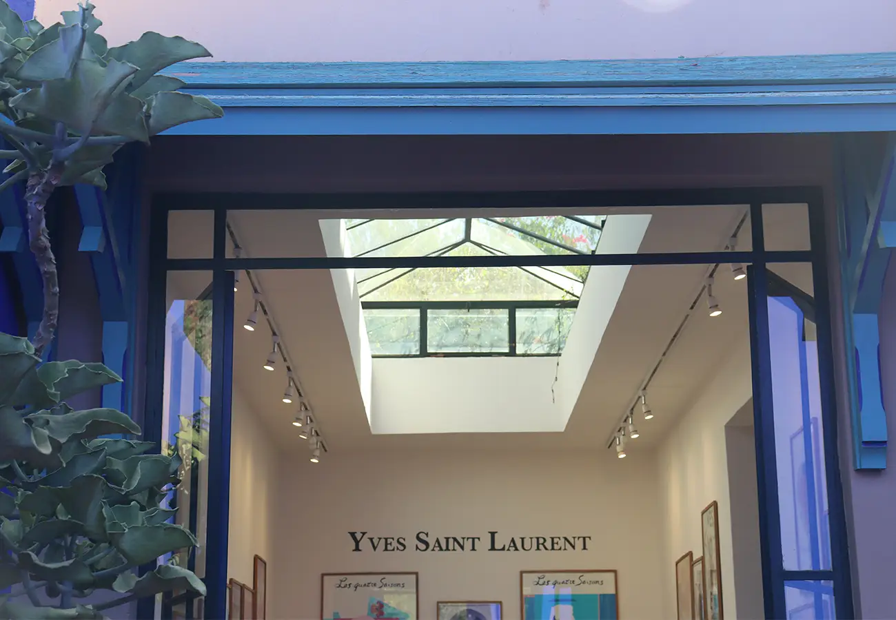 Musee-Yves-Saint-Laurent Sortir à marrakech  